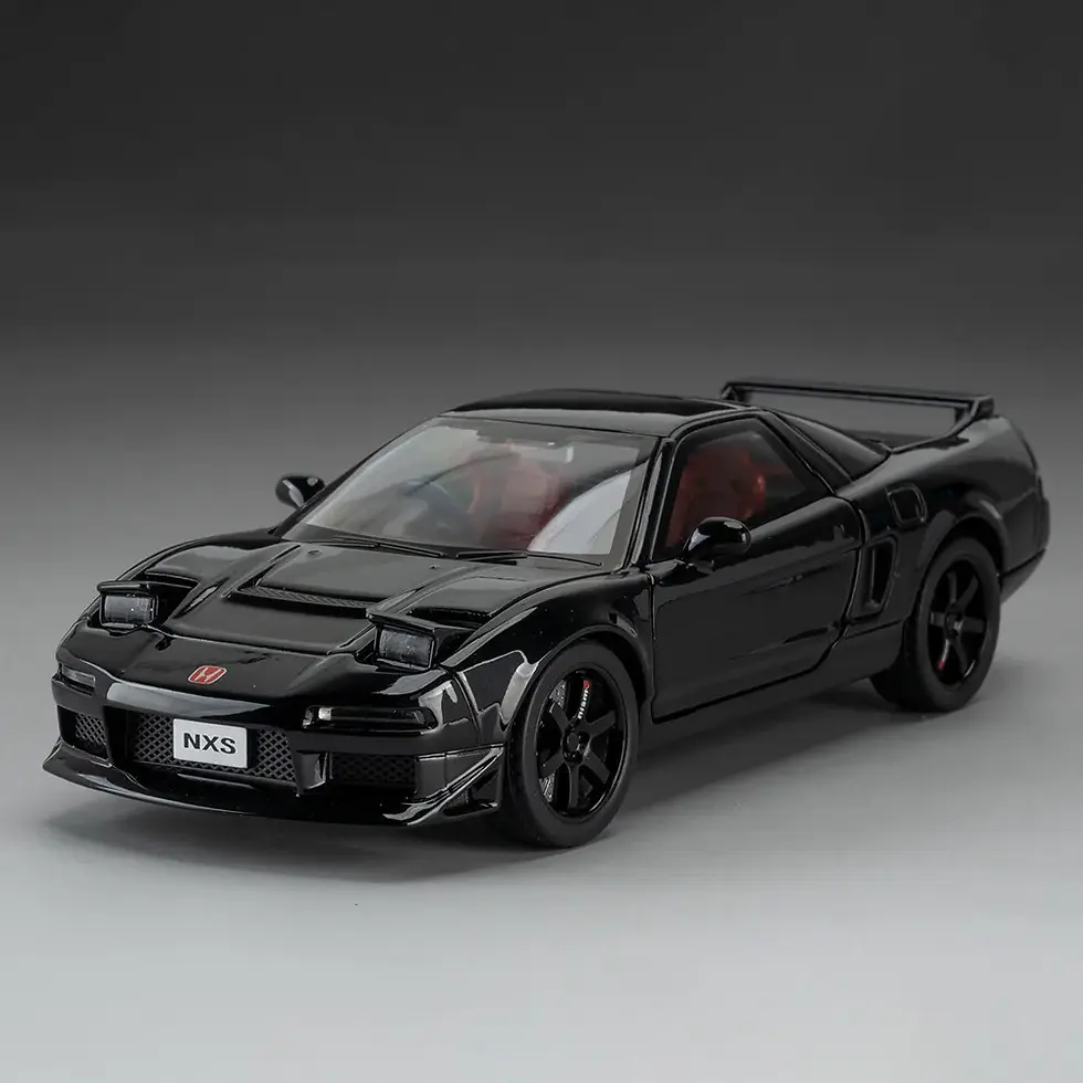 Thumbnail: 1:32 Honda NSX Models Cars Toy 5 Doors Opened Miniature Vehicles with Light Musi