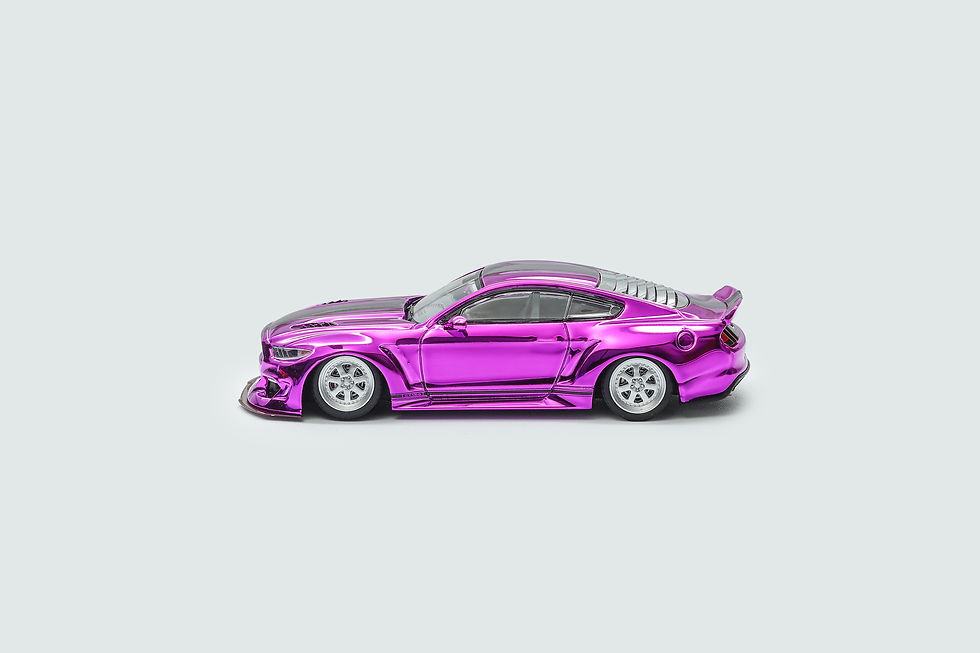 Thumbnail: 1:64 Alloy Diecast Muscle Car Model Widebody Modified Stance Lowered Suspension 