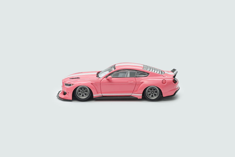 Thumbnail: 1:64 Alloy Diecast Muscle Car Model Widebody Modified Stance Lowered Suspension 