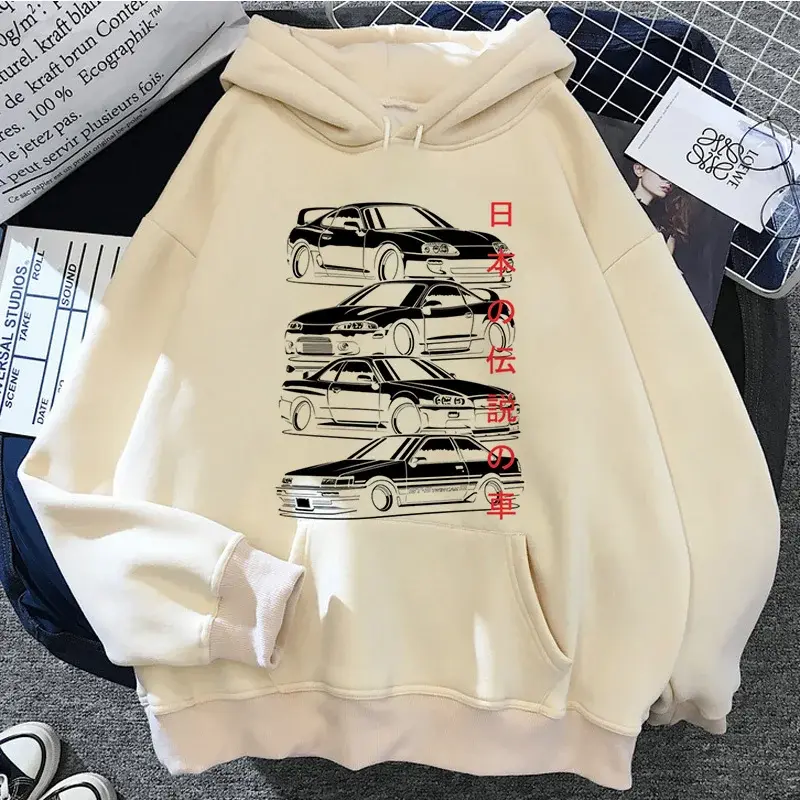 Thumbnail: Jdm Printed Hoodie Men_Women Casual Fashion Hooded Shirt Woman y2k Long Sleeves 