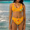 Miniatura: BIKINI RECICLADO de CINTURA ALTA, ABSTRACCIÓN, por BBartBB