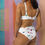 Miniatura: BIKINI RECICLADO de CINTURA ALTA, ABSTRACCIÓN, por BBartBB