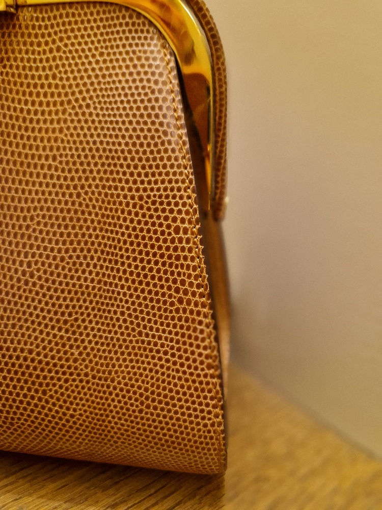 Thumbnail: Christian Dior mini lizard bag