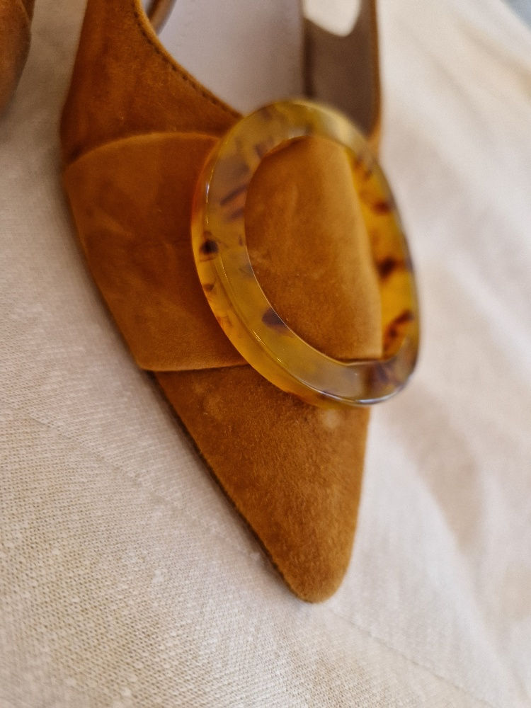 Thumbnail: Natan slingback 'Cognac'