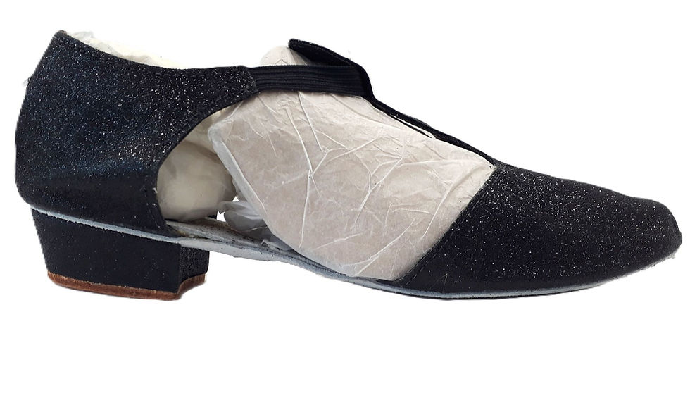 Thumbnail: FREED Glitter Greek Sandals
