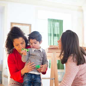 Mamás de niños de 2 a 5 años