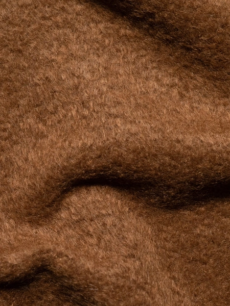 Tejido de alpaca el pelo corto