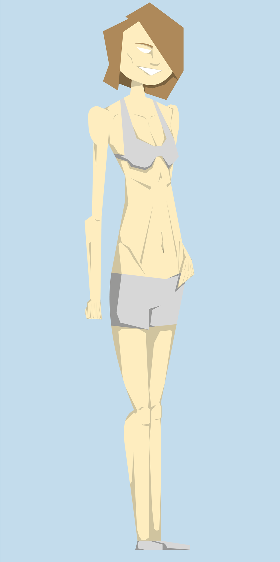 Metal Display Female