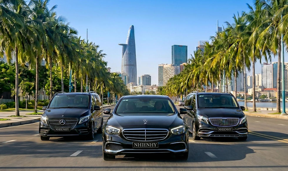 Mercedes Chauffeur in Ho Chi Minh city