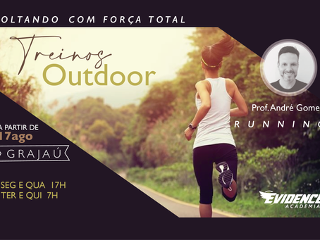 Treinos Outdoor [corrida na rua] de volta!