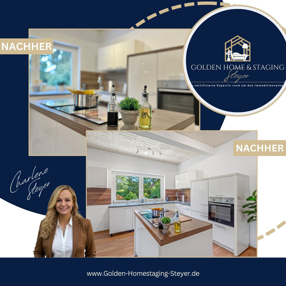HomeStaging Küche Nachher