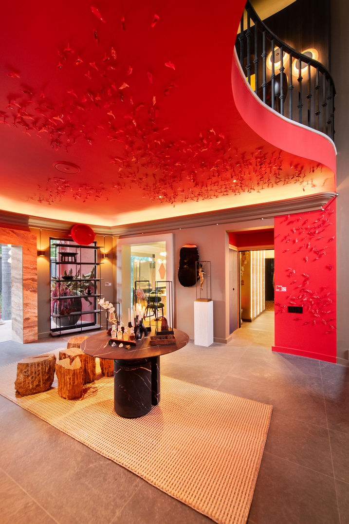 Mural de estilo Fuego