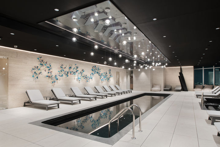 Mural de estilo Aurora Boreal