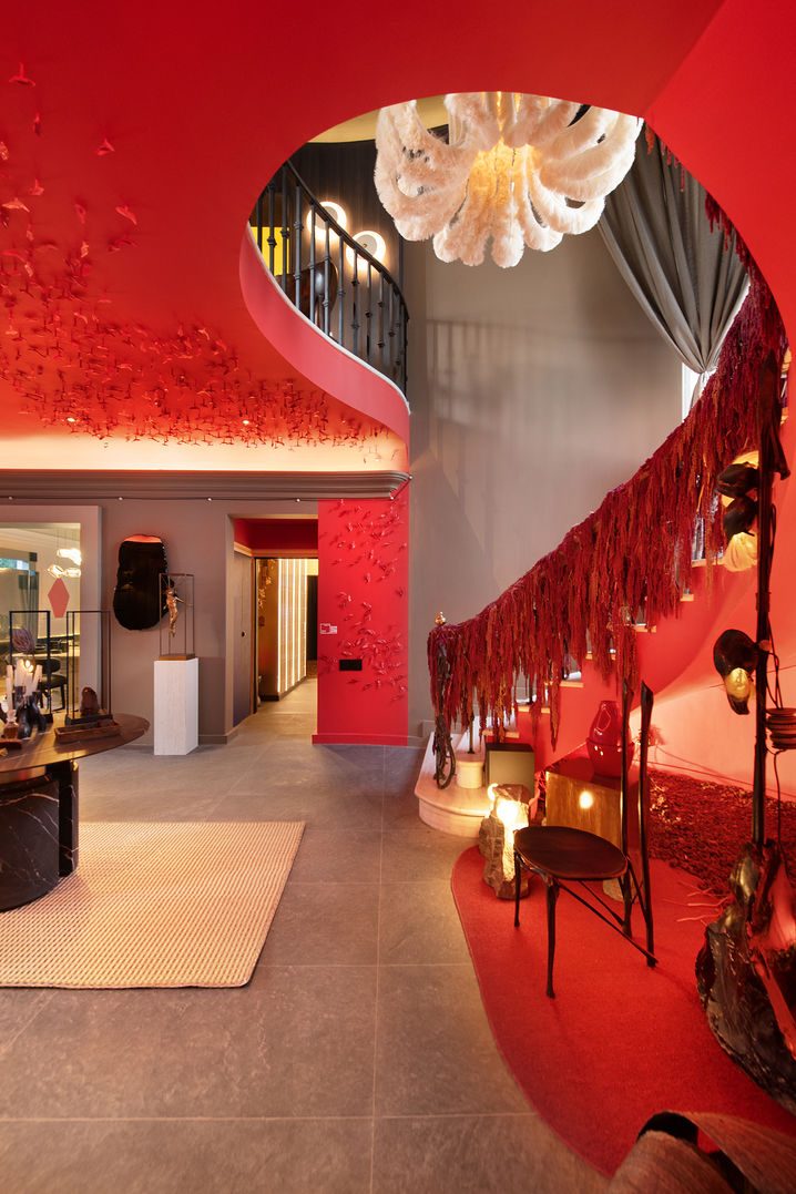 Mural de estilo Fuego