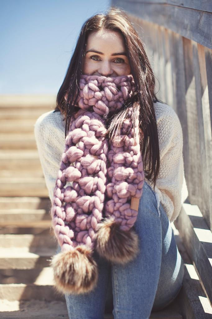 Thumbnail: Wholesale The Pom Pom Scarf