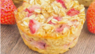 Strawberry Oatmeal Muffins
