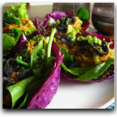 Red Cabbage Leaf Wrap