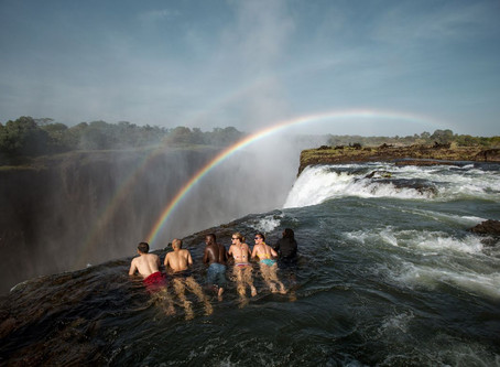 Devil's Pool at Livingstone Island closed for the season - but Angel's Pool still welcomes guests!