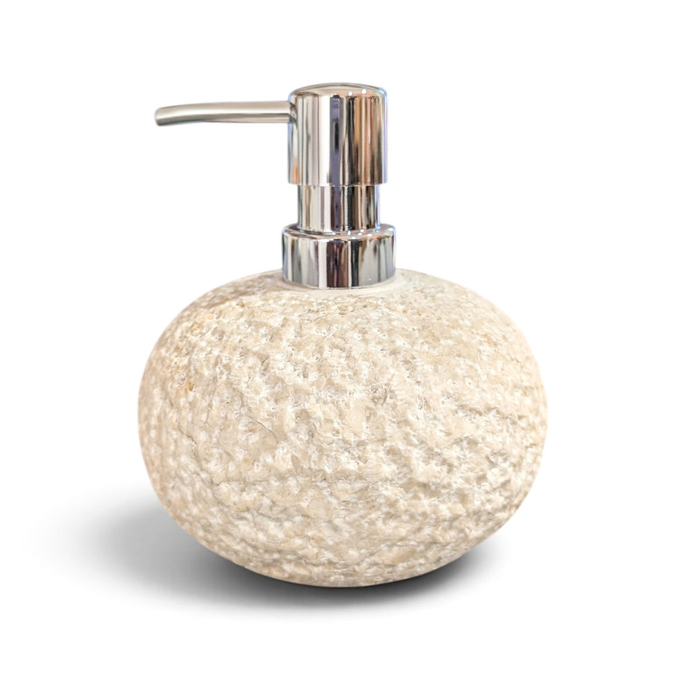 Thumbnail: Stone hand soap dispenser for sink-side use