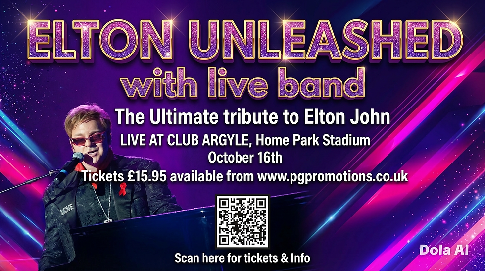 ELTON UNLEASHED the ultimate Elton John tribute with his band