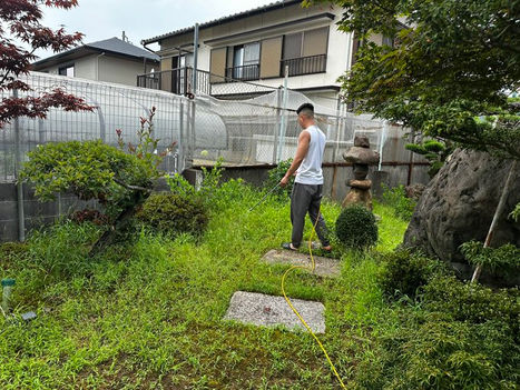 2025.07.05 息子と除草剤