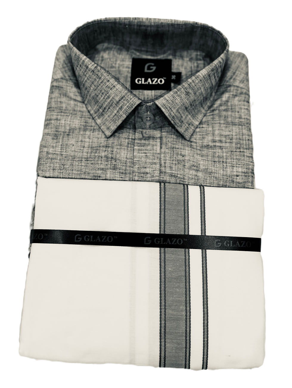 Thumbnail: Men's Shirts Combo - Cotton Silk ( Shirt & Dhoti )