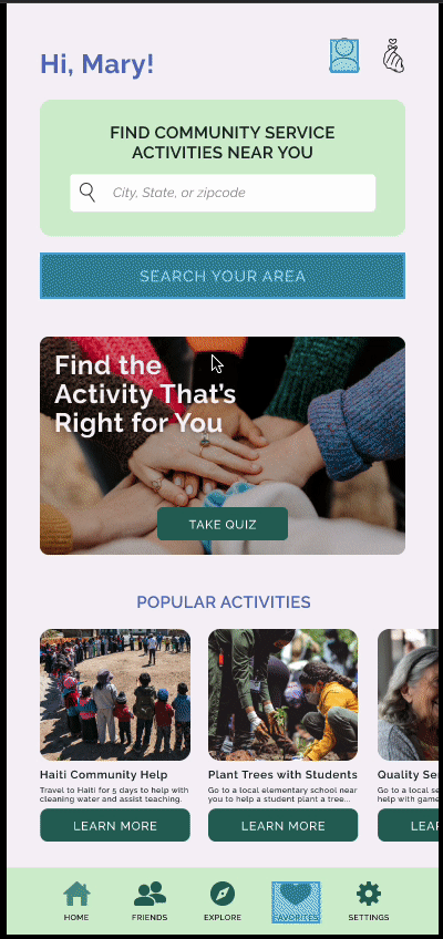 Pinch Prototype_Profile Page.gif