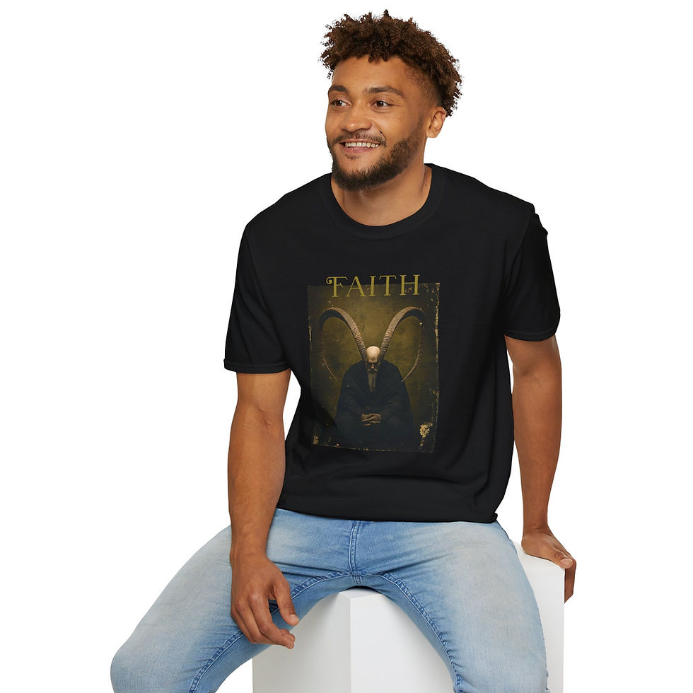 Thumbnail: Faith-Themed Unisex Softstyle T-Shirt - Embrace Belief with Style