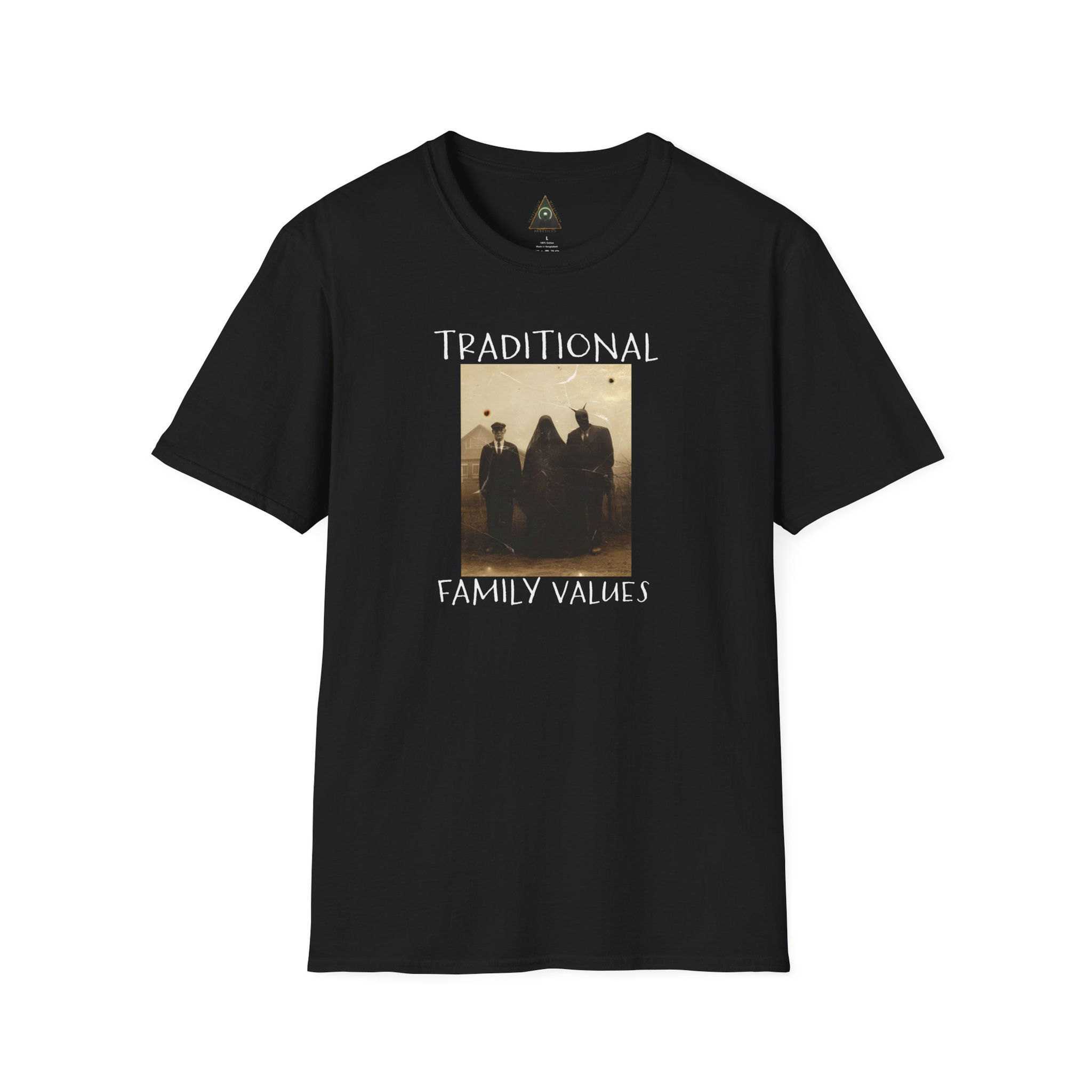 Vintage-Inspired Unisex T-Shirt - "Traditional Family Values"