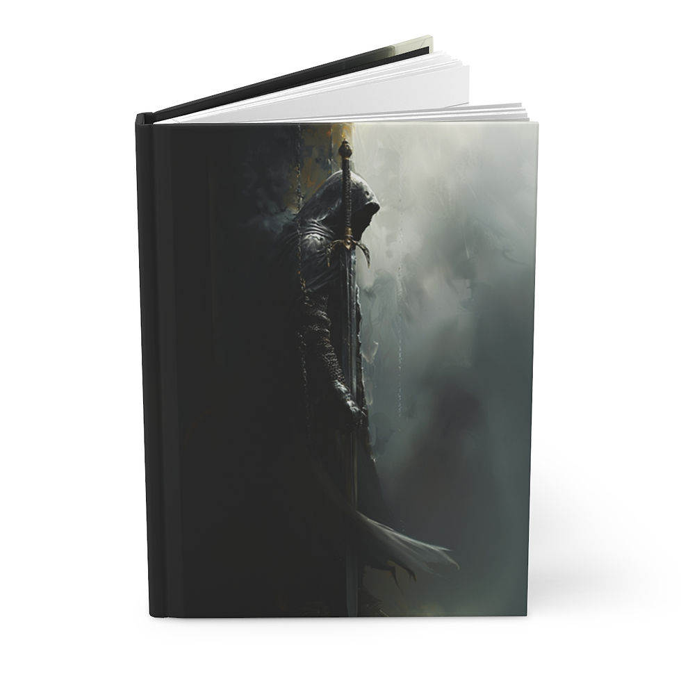 Thumbnail: Standing sentinel Hardcover Journal Matte