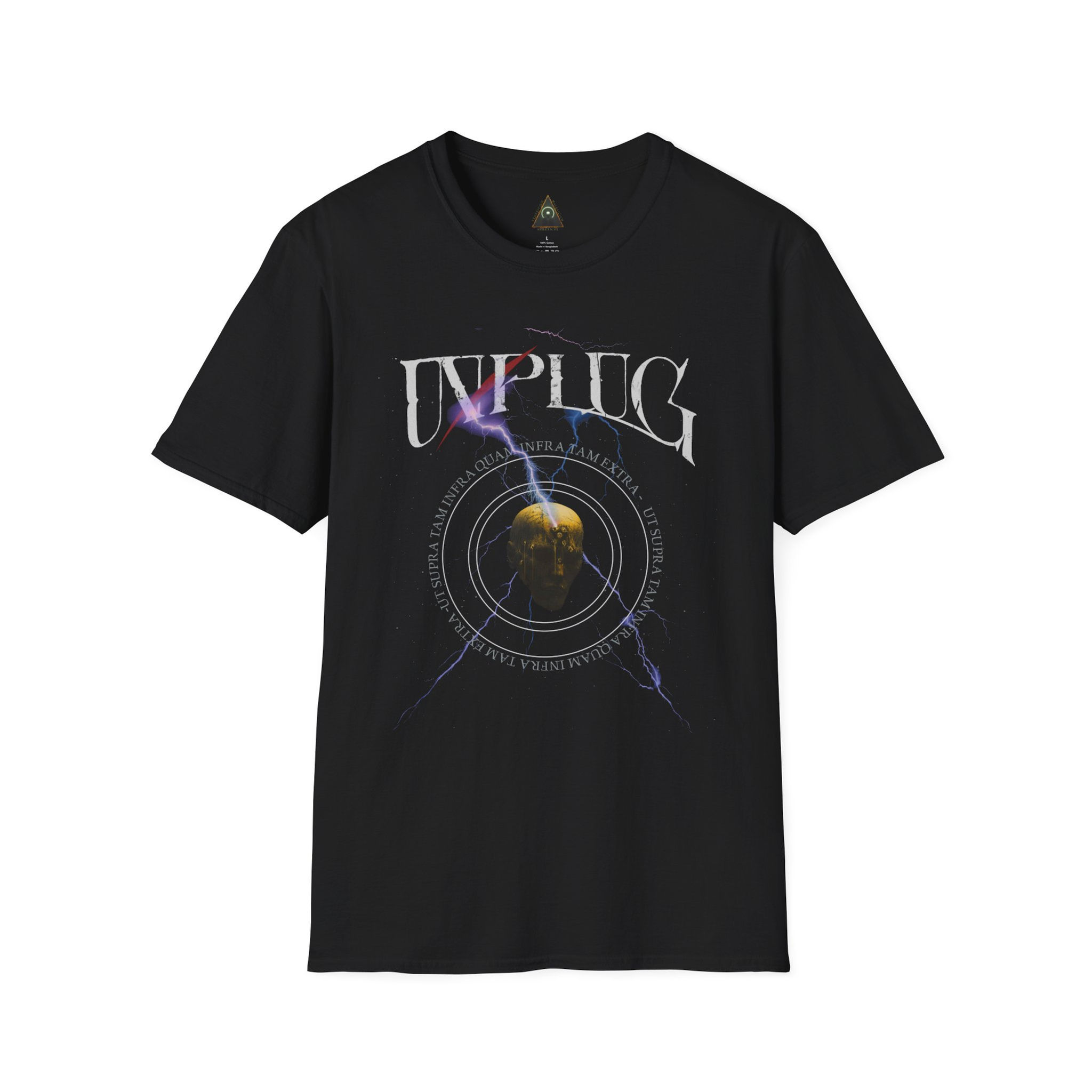 Unplug Graphic Tee | Vintage Style T-Shirt, heavy metal Fashion