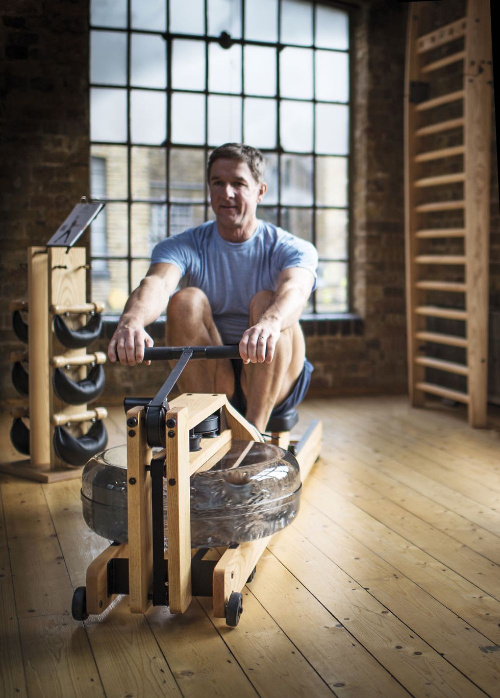 Miniaturbild: NOHRD  WaterRower mit Monitor, Eiche