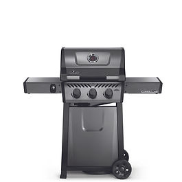 <p class="font_9">Gasgrill anthrazit, 3 Edelstahl-Brenner 12 KW, Grillfläche: 51x45cm, B124 T64 H116, Grillroste aus emailliertem Gußeisen.</p>