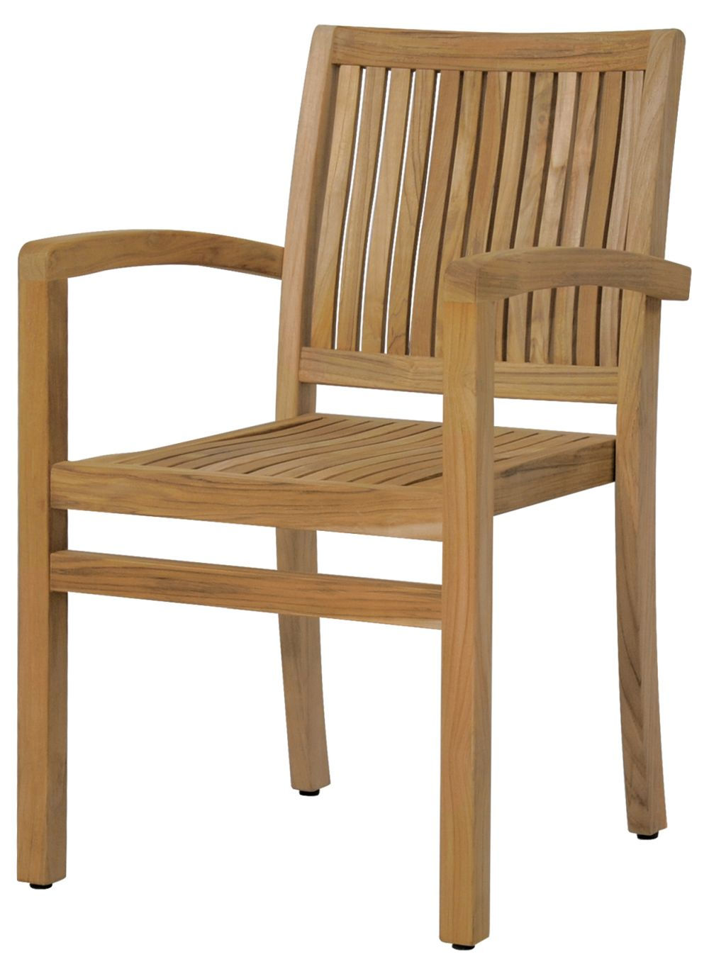 Zebra  BUENO  Teak Sessel stapelbar