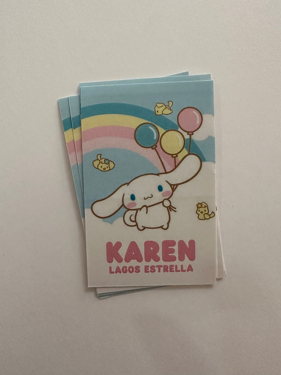 Miniatura: 24 Stickers - Etiquetas Rectangulares 3x2''