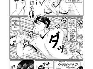 Non-cp! Kageyama và bạn của cậu ấy!