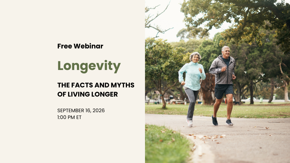 Longevity - The Facts and Myths of Living Longer