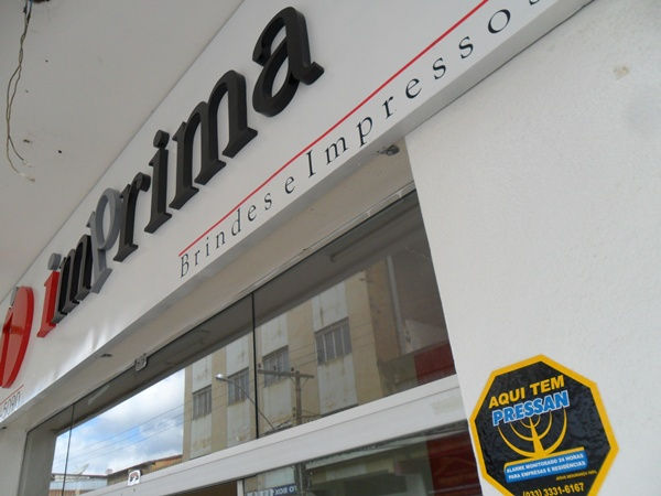 Letreiro Galvanizado