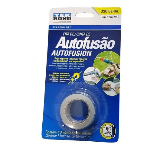 TEKBOND CINTA DE AUTOFUSION (25MMX1M) BLISTER X 1 UND