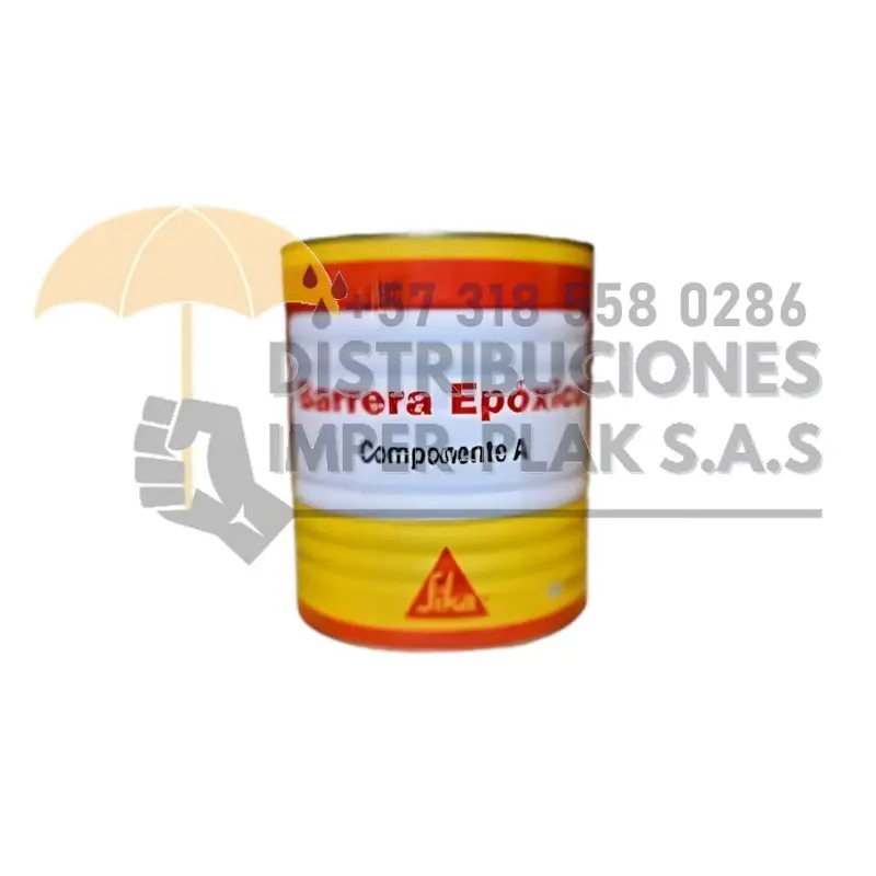 SIKA BARRERA EPÓXICA (COMPONENTE A) RAL7035 CO BARRERA X 5gal