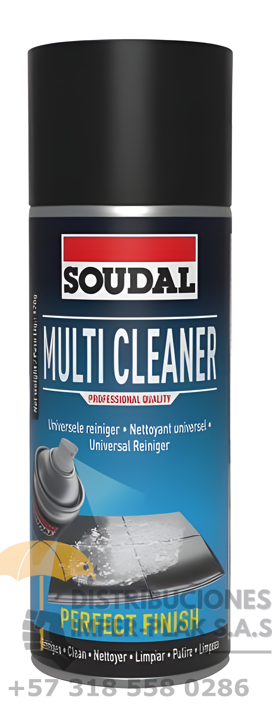 SOUDAL MULTI CLEANER AEROSOL X 400ml