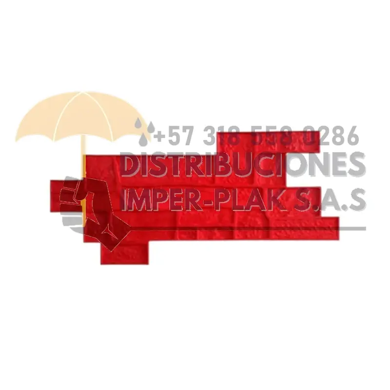 MOLDE PARA CONCRETO PIEDRA LISBOA X89,5cm x 33,4cm