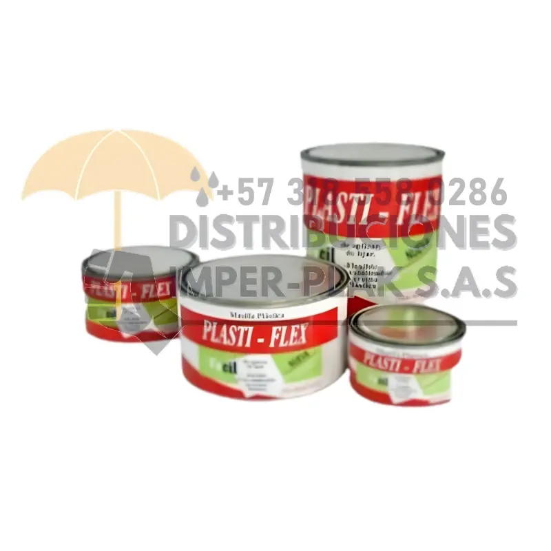MASILLA PLASTIFLEX POLIESTÉRICA DE ALTA CALIDAD ROSADA X 1gal