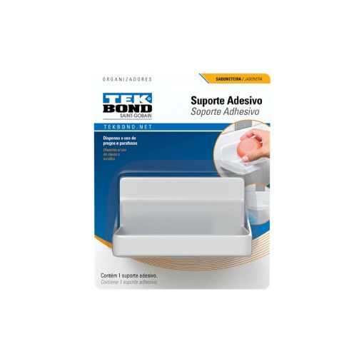 TEKBOND SOPORTE DE BAÑO PARA JABON X 1 UND