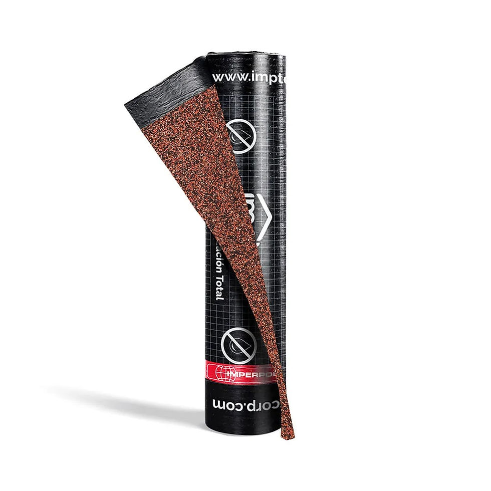 IMPERGLASS 4000 ROJO LÁMINA CON POLÍMEROS ELASTOMÉRICOS (4mm Espesor) X 1 UND