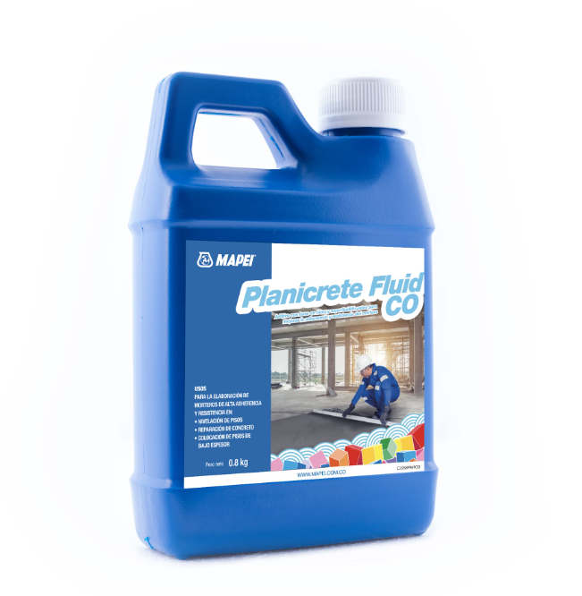 PLANICRETE FLUID CO X 0.8 KG PLASTIFICANTE DE CONCRETO
