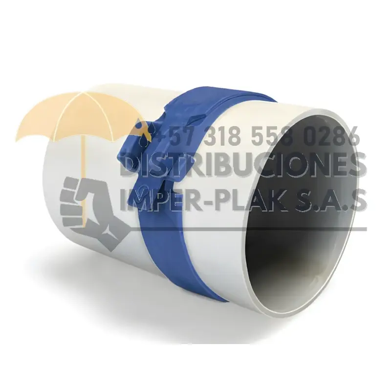 EUCOSTOP HE ABRAZADERA 160-200mm (TOXEMENT) X 5und