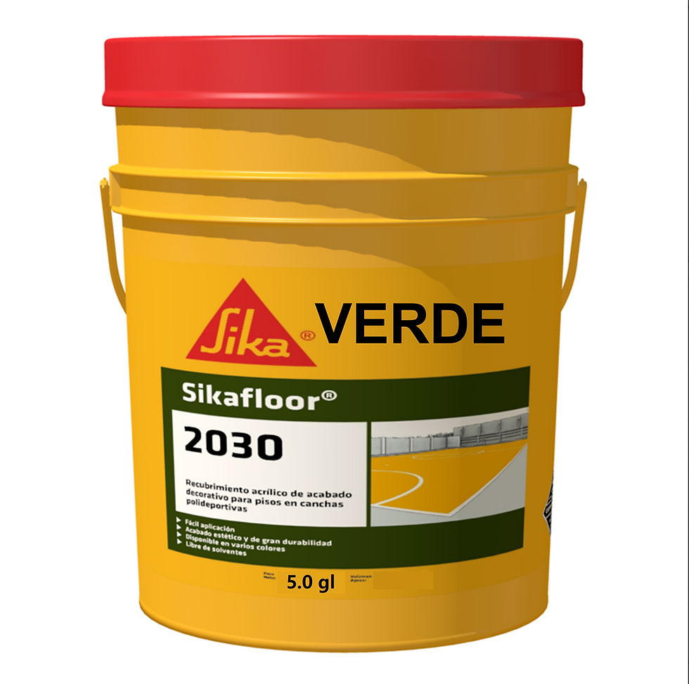 SIKAFLOOR-2030 (PASO 2) VERDE PINTURA PARA PARQUES INFANTILES X 5gal