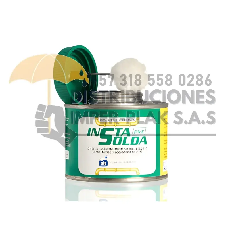 SOLDADURA PVC INSTASOLDA BLANCA X 240cc