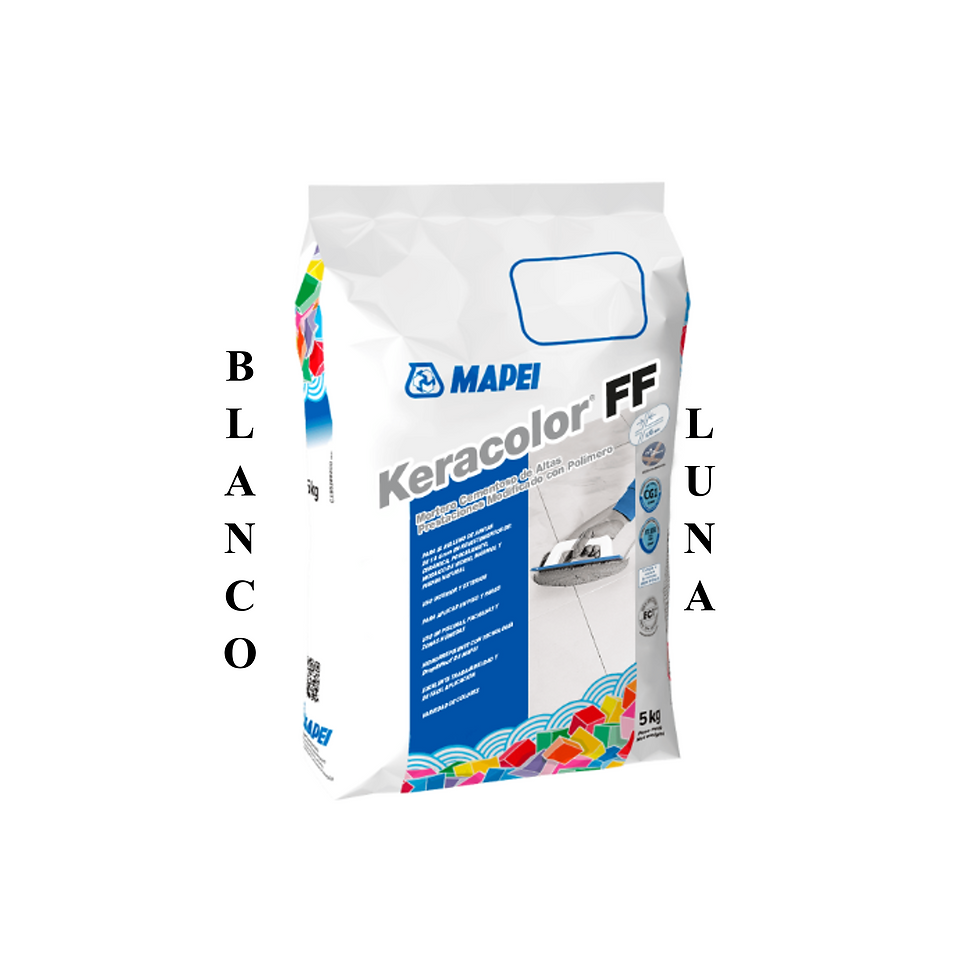 KERACOLOR FF BLANCO LUNA BOQUILLA PARA COCINAS X 5kg